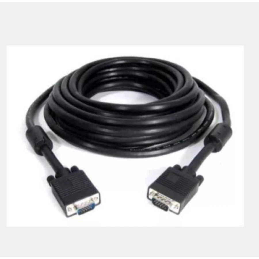Cable Vga M Proyector MonitoR Nucleos de ferrita 10 mts