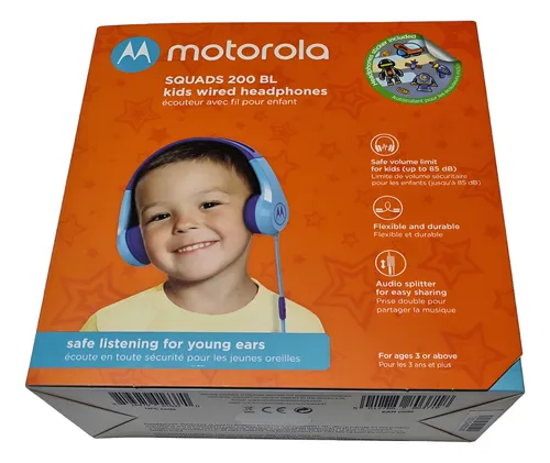 audifonos motorolas para niños
